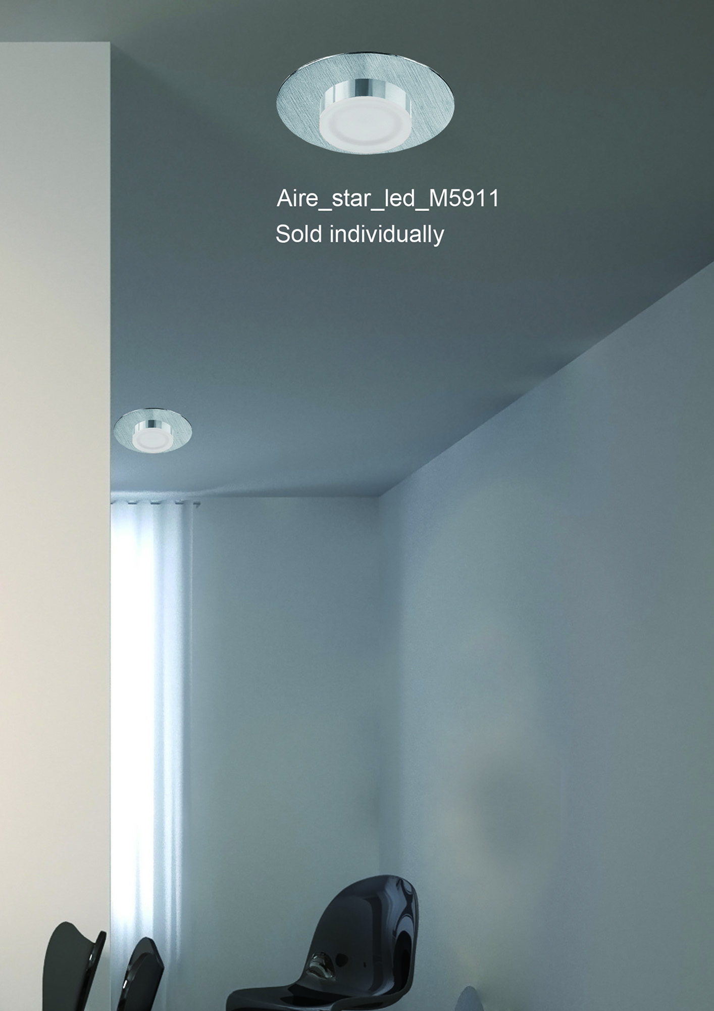 Marcel Recessed Ceiling Luminaires Mantra Fusion Square/Rectangular Recess Ceiling